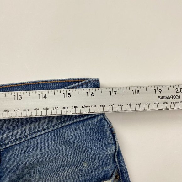 Abercrombie & Fitch The A&F Skinny Jeans Mens 32 x 34 Measures 33 x 35 Blue - Picture 10 of 14